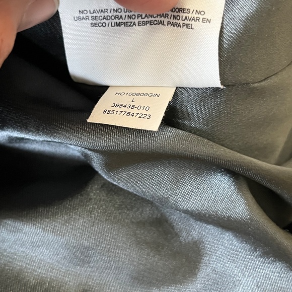 Nike Vintage Air Jordan Leather Jacket - Men's Size L - Black - Picture 8 of 12